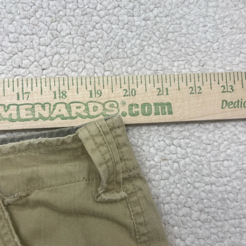 BKE Cargo Shorts Mens 38 Tan Khaki Twill Relaxed Multi-Pocket Casual Outdoor